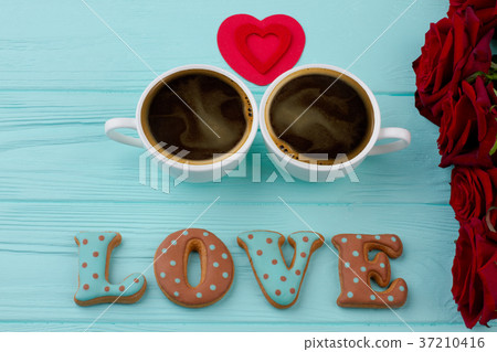 Valentines Day composition. Valentines Day composition. 37210416