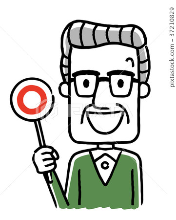 Senior man: Answer 37210829