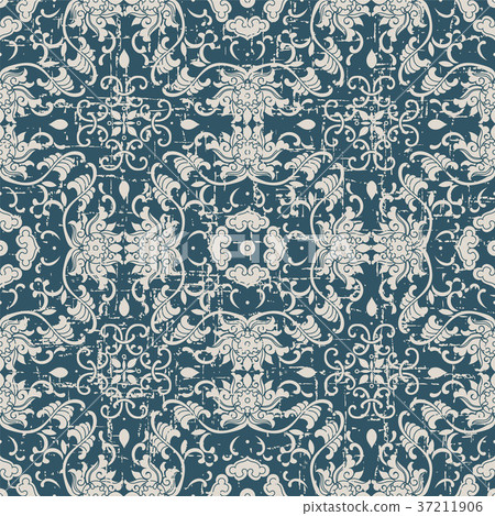 Antique Seamless retro worn out background 37211906