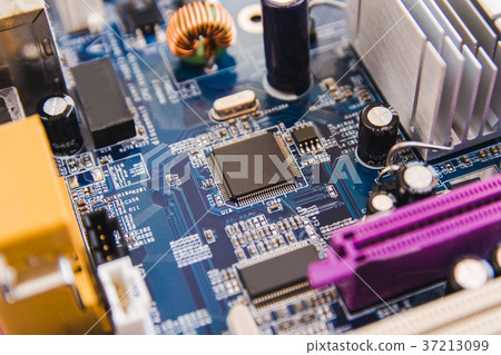 chip and Electronic hardware on motherboard chip and Electronic hardware on motherboard 37213099