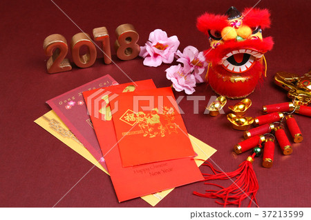 Chinese New Year decorations for year 2018 Chinese New Year decorations for year 2018 37213599