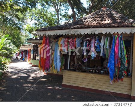 Souvenir shop on Mahe Island 37214777