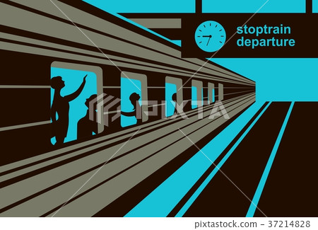 platform railway station platform railway station 37214828