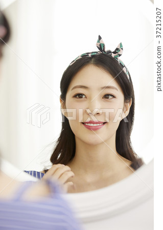 Young woman, Life, Korean Young woman, Life, Korean 37215207