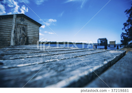 Maroochy River Boat House during the day. 37219881