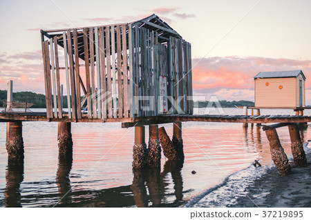 Maroochy River Boat House during the day. 37219895