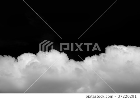 Clouds over black. 37220291