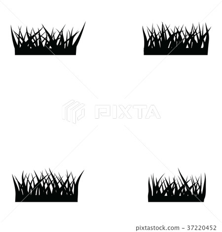 grass icon set 37220452