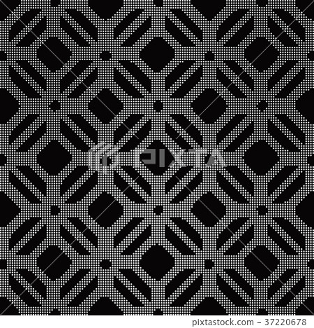 Half tone gradient seamless pattern background 37220678