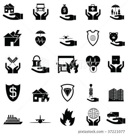 insurance icon set insurance icon set 37221077