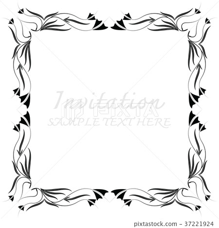 Vector decorative frames Vector decorative frames 37221924