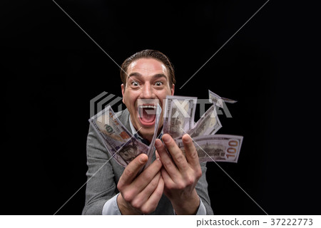 Adult manager is expressing obsessed with dollars 37222773