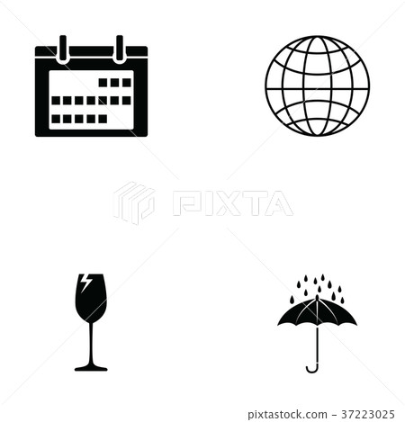 logistics icons set logistics icons set 37223025