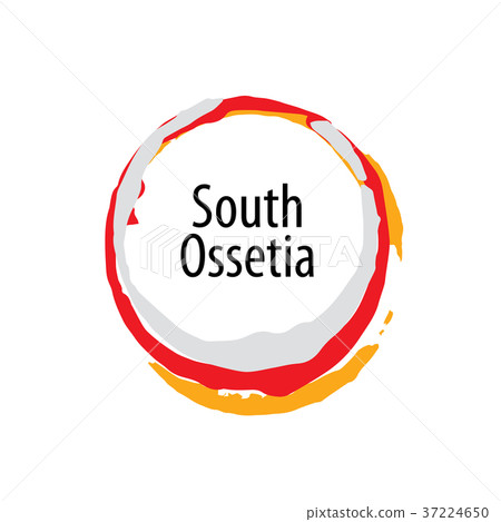 South Ossetia flag, vector illustration South Ossetia flag, vector illustration 37224650
