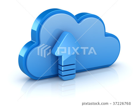 Cloud System Upload Concept 37226768