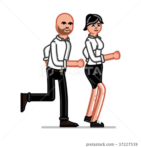 Business team with woman Business team with woman 37227539