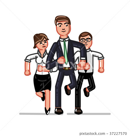 Business team with man Business team with man 37227570