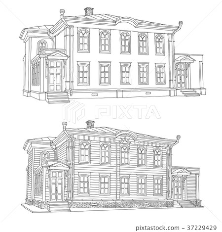 Drawing the house where Vladimir Ulyanov 37229429