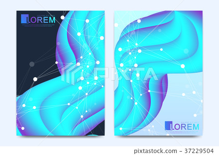 Modern vector template for brochure, leaflet Modern vector template for brochure, leaflet 37229504