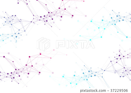 Global network connection. Network and big data Global network connection. Network and big data 37229506