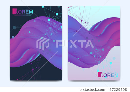 Modern vector template for brochure, leaflet Modern vector template for brochure, leaflet 37229508