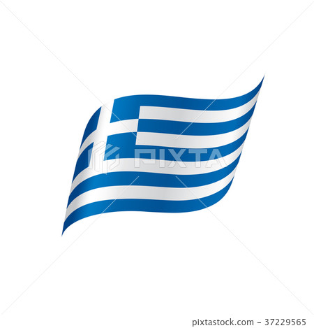 Greece flag, vector illustration Greece flag, vector illustration 37229565
