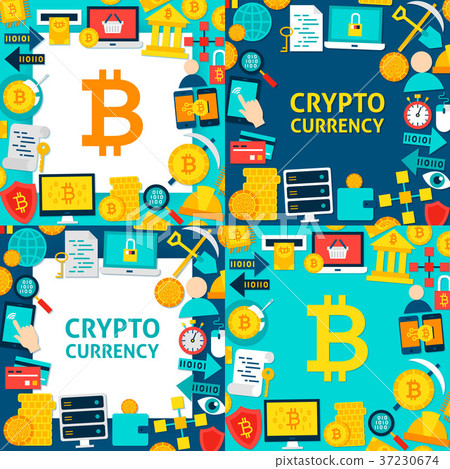 Bitcoin Cryptocurrency Paper Templates Bitcoin Cryptocurrency Paper Templates 37230674