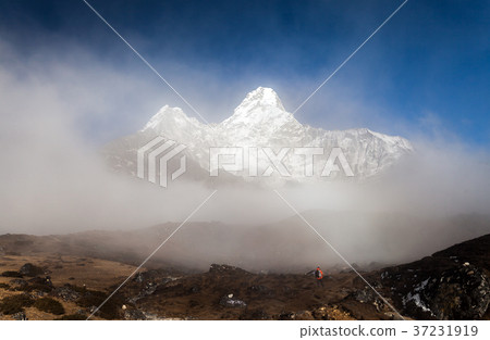 Mt. Ama Dablam in the Everest Region of the 37231919