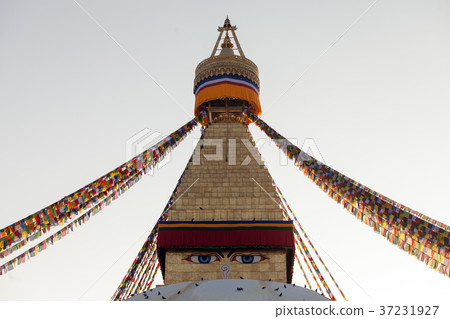 Boudhanath Stupa in the Kathmandu valley, Nepal Boudhanath Stupa in the Kathmandu valley, Nepal 37231927