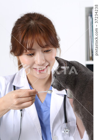 RF photo - Petconomy, a veterinarian and animals 275 37234238