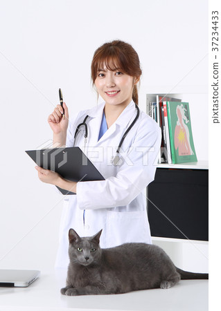 RF photo - Petconomy, a veterinarian and animals 244 RF photo - Petconomy, a veterinarian and animals 244 37234433