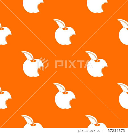 Bitten apple pattern seamless Bitten apple pattern seamless 37234873