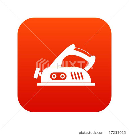 Jack plane icon digital red Jack plane icon digital red 37235013