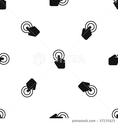 Click pattern seamless black - Stock Illustration [37235825] - PIXTA