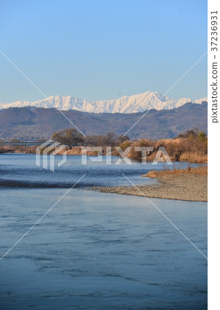 Chikuma河在初冬 Chikuma河在初冬 37236931