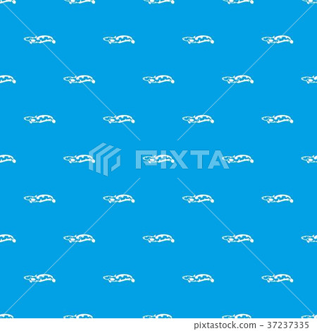 Anarhichas fish pattern seamless blue Anarhichas fish pattern seamless blue 37237335