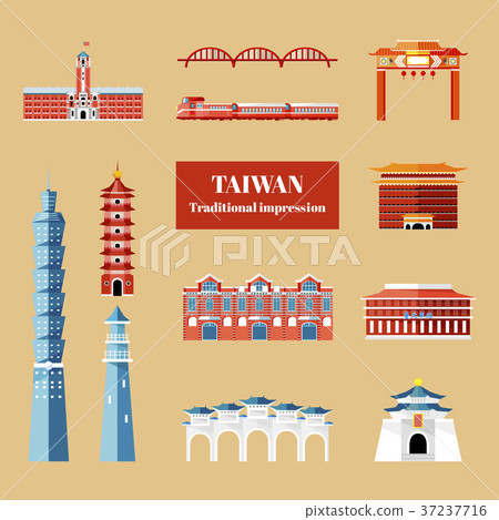 Taiwan travel concept 37237716