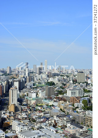 東京都市風景在池袋的方向 37241272