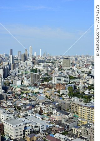 東京都市風景在池袋的方向 37241275