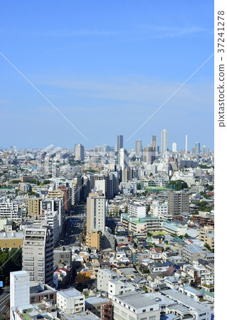 東京都市風景在池袋的方向 37241278