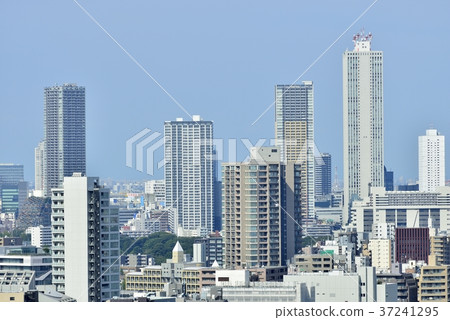 東京都市風景在池袋的方向 37241295