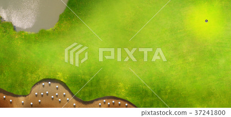 Obstacles and solutions on Golf course 37241800