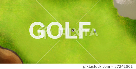 GOLF on Golf course 37241801