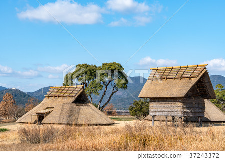 吉野里历史公园 图库照片