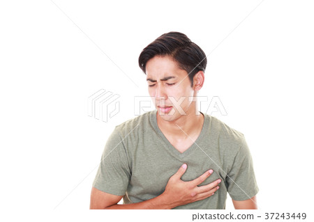 Male complaining of precordial pain 37243449