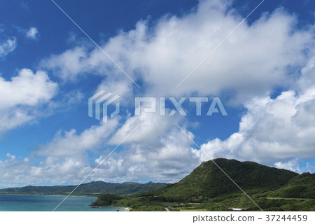 從Tamadorizaki天文台（石垣島）看大麻 37244459