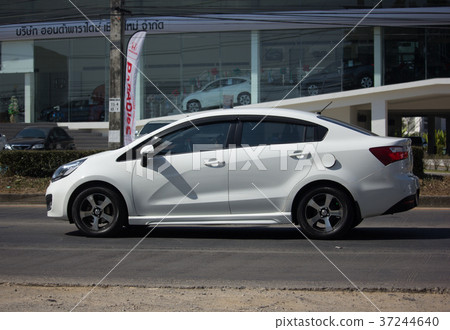 Private car, Kia Rio, Product of Korea. Private car, Kia Rio, Product of Korea. 37244640