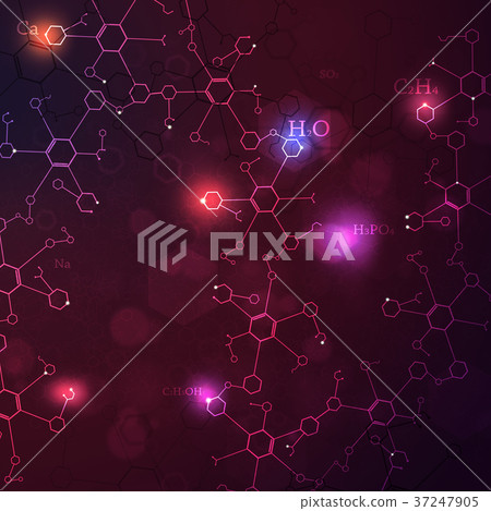 Abstract Science Background - Stock Illustration [37247905] - PIXTA