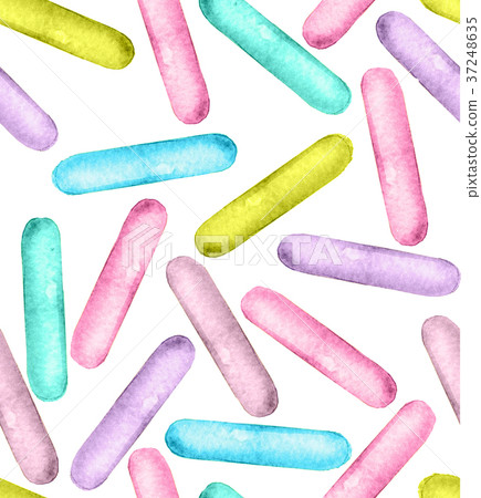 watercolor seamless pattern with colorful confetti watercolor seamless pattern with colorful confetti 37248635