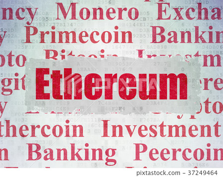 Blockchain concept: Ethereum on Digital Data Paper 37249464